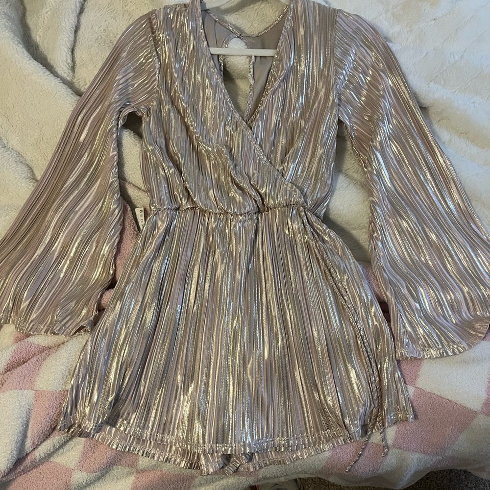 long sleeve romper